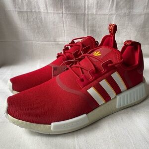 Adidas Originals NMD R1 Red White Shoes KC Chiefs Men's Size 13 GX9888 Mahomes